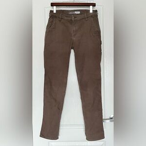 Carhartt Women’s Rugged Flex Relaxed Fit Canvas Work Pants, 4 Utility Workwear